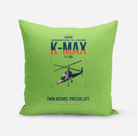 Thumbnail for Kaman K-1200 K-MAX design on light green pillow