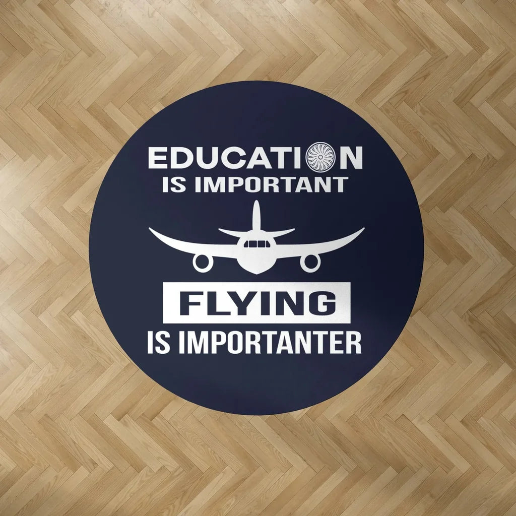 Flying is Importanter Floor Mat - view 4