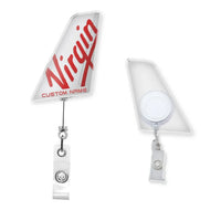 Thumbnail for Virgin Australia Designed Tail Shape Retractable ID Card Badge - view 4