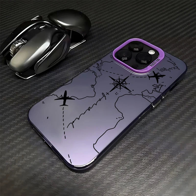Aircraft Line Laser Hard iPhone Case - view 4