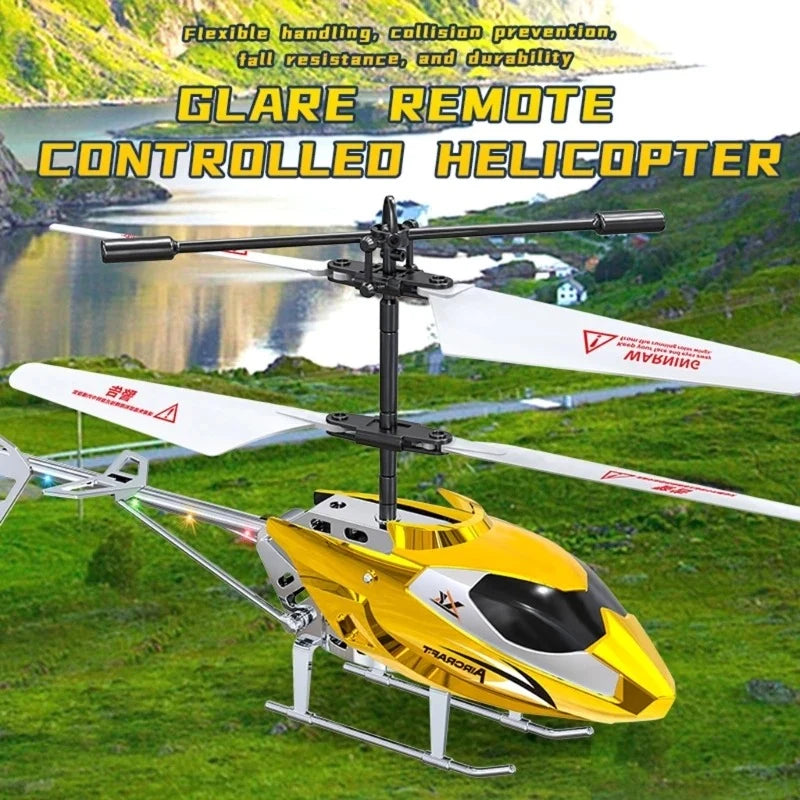 XK913 3.5CH RC Helicopter Light, Fall-Resistant - view 12