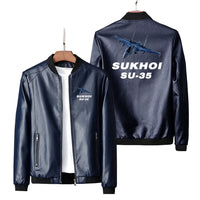 Thumbnail for Sukhoi SU-35 Leather Jacket - view 4