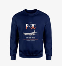 Thumbnail for P-3C Orion design on navy blue sweatshirt
