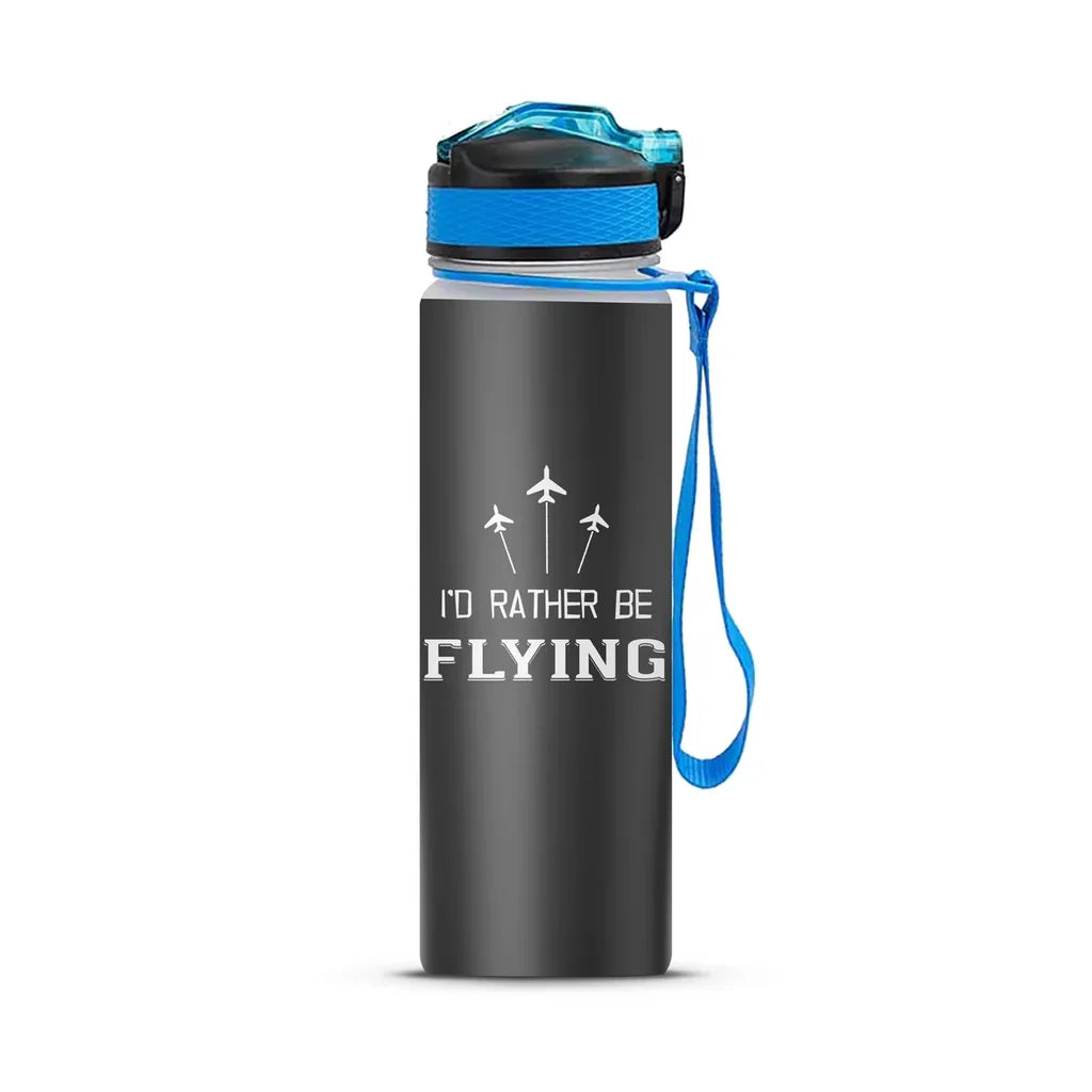 I'd Rather Be Flying Sports Bottle - view 4