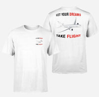 Thumbnail for Customisable Let Your Dreams Take Flight T-Shirt - view 4