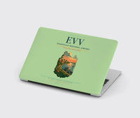 Thumbnail for Evansville Regional Airport (EVV) design on light green MacBook case