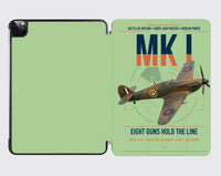 Thumbnail for Hawker Hurricane Mk I design on light green ipad tablet case