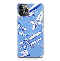 Thumbnail for Retro & Vintage Airplanes iPhone Case - view 4