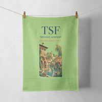 Thumbnail for Treviso Airport (TSF) design on light green towel