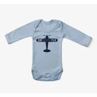 Thumbnail for Eat Sleep Fly & Propeller Baby Bodysuit - view 4