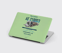 Thumbnail for AE 2100D3 design on light green MacBook case