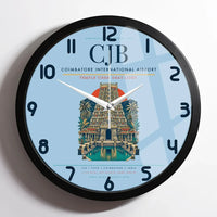 Thumbnail for Coimbatore International Airport CJB Wall-Clock Framed - Light Blue