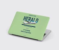 Thumbnail for Handley Page HPR.7 Dart Herald design on light green MacBook case