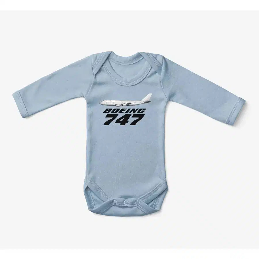 Boeing 747 Baby Bodysuit - view 4