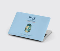 Thumbnail for Pensacola International Airport (PNS) design on light blue MacBook case