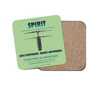 Thumbnail for Ascent AeroSystems Spirit design on light green 1 piece coaster