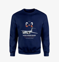 Thumbnail for Kawasaki C-2 design on navy blue sweatshirt
