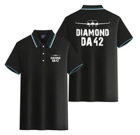 Thumbnail for Customisable Diamond DA42 Polo Shirt - view 4