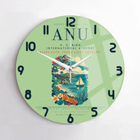 Thumbnail for V. C. Bird International Airport (ANU) design on light green no frame wall clock