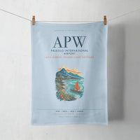 Thumbnail for Faleolo International Airport (APW) design on light blue towel