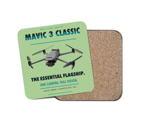 Thumbnail for DJI Mavic 3 Classic design on light green 1 piece coaster