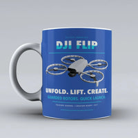 Thumbnail for Flip Mug design on blue dji