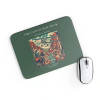 Thumbnail for VINTAGE G4285 - The Canyon Mail Hook - Designed Mouse Pads design on darkgreen rectangle
