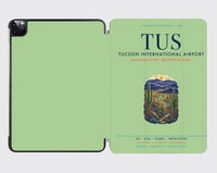 Thumbnail for Tucson International Airport (TUS) design on light green ipad tablet case