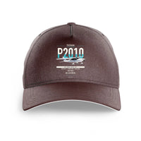 Thumbnail for Tecnam P2010 design on brown printed hat
