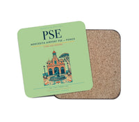 Thumbnail for Mercedita Airport (PSE) design on light green 1 piece coaster