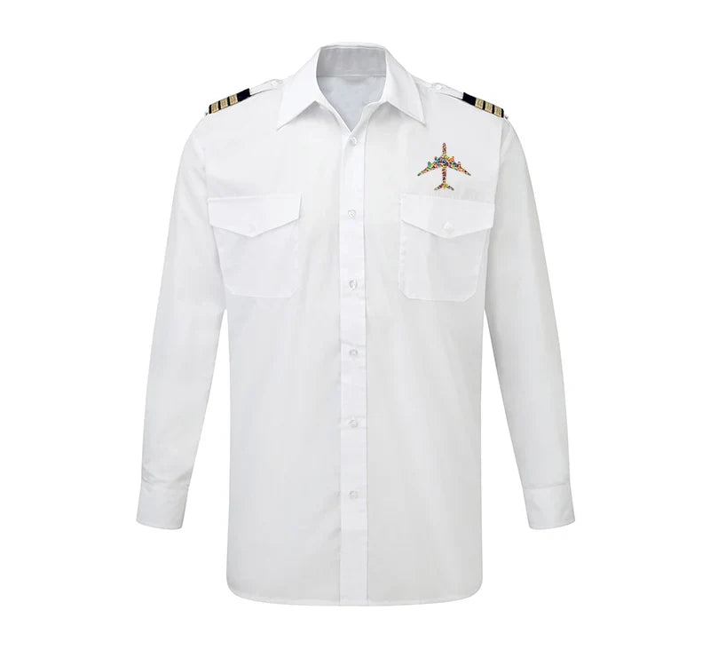 Customisable Colourful Airplane Shirt - view 4