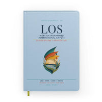 Thumbnail for Murtala Muhammed International Airport (LOS) design on light blue notebook