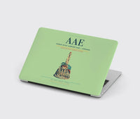 Thumbnail for Rabah Bitat Airport (AAE) design on light green MacBook case