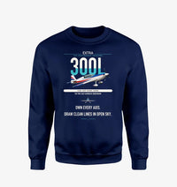Thumbnail for Extra 300L design on navy blue sweatshirt
