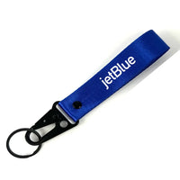 Thumbnail for jetBlue Airways Airlines Hawk-shaped key chain, Blue+NO NAME