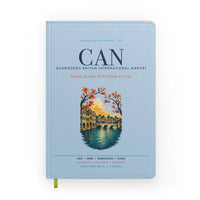 Thumbnail for Guangzhou Baiyun International Airport (CAN) design on light blue notebook
