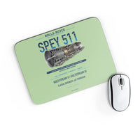 Thumbnail for SPEY 511 design on light green rectangle mouse pad