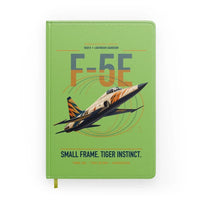 Thumbnail for F-5E Tiger II design on light green notebook
