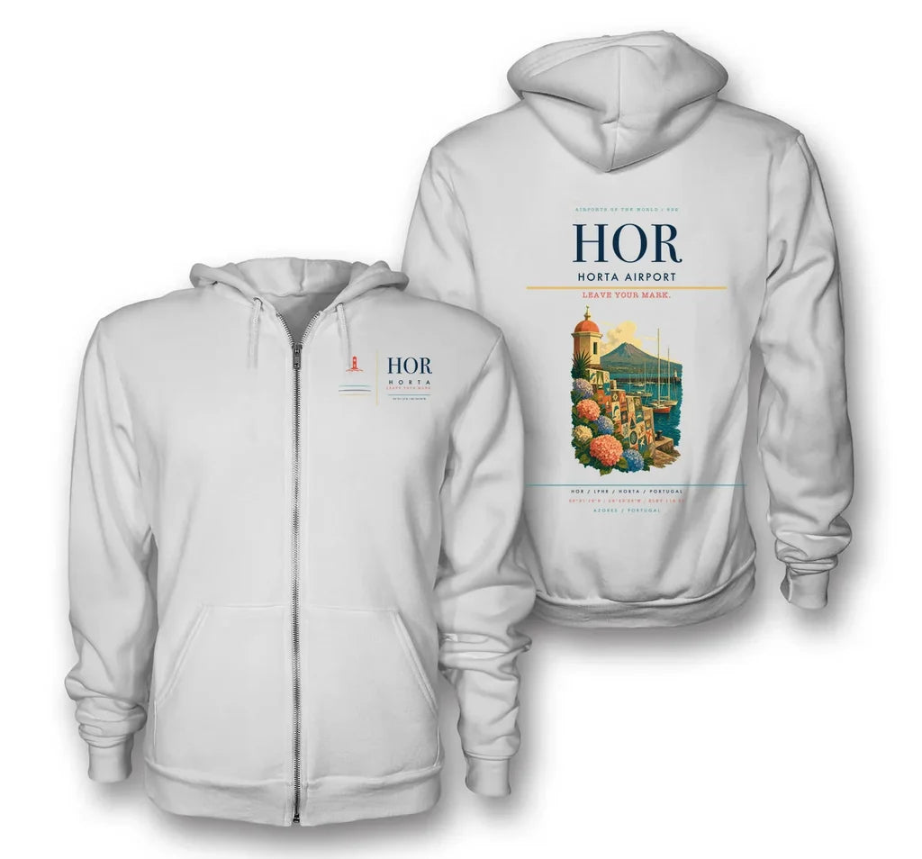 Horta Airport HOR White