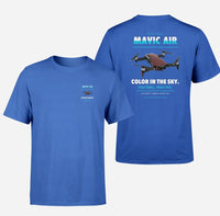 Thumbnail for DJI Mavic Air design on blue t shirt
