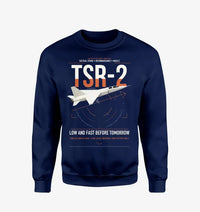 Thumbnail for BAC TSR-2 design on navy blue sweatshirt