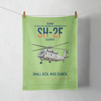 Thumbnail for Kaman SH-2F Seasprite design on light green towel