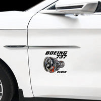 Thumbnail for Boeing 737 Car Sticker - view 4