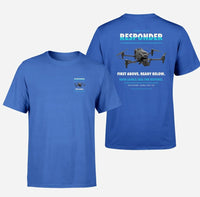 Thumbnail for BRINC Responder design on blue t shirt
