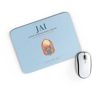 Thumbnail for Jaipur International Airport (JAI) design on light blue rectangle mouse pad