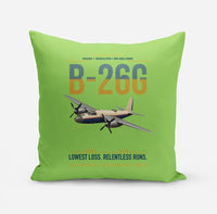 Thumbnail for B-26G Marauder design on light green pillow