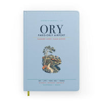 Thumbnail for Paris-Orly Airport (ORY) design on light blue notebook