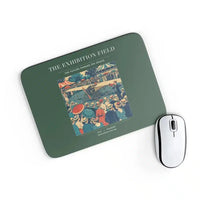 Thumbnail for VINTAGE G4322 - The Exhibition Field - Designed Mouse Pads design on darkgreen rectangle