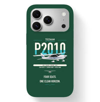 Thumbnail for Tecnam P2010 design on dark green magsafe iphone case, for iPhone 17 Pro