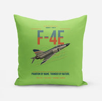 Thumbnail for F-4E Phantom II design on light green pillow